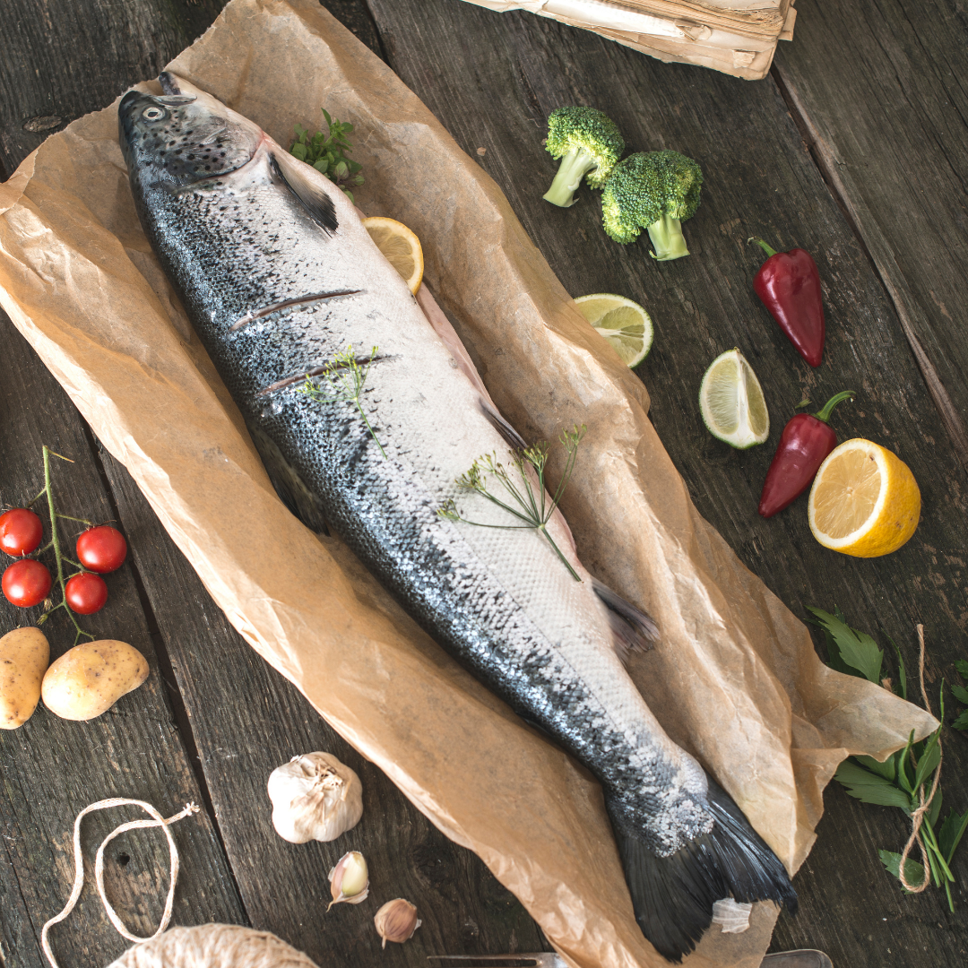 Whole Norweigan Salmon (4.5kg-6kg)