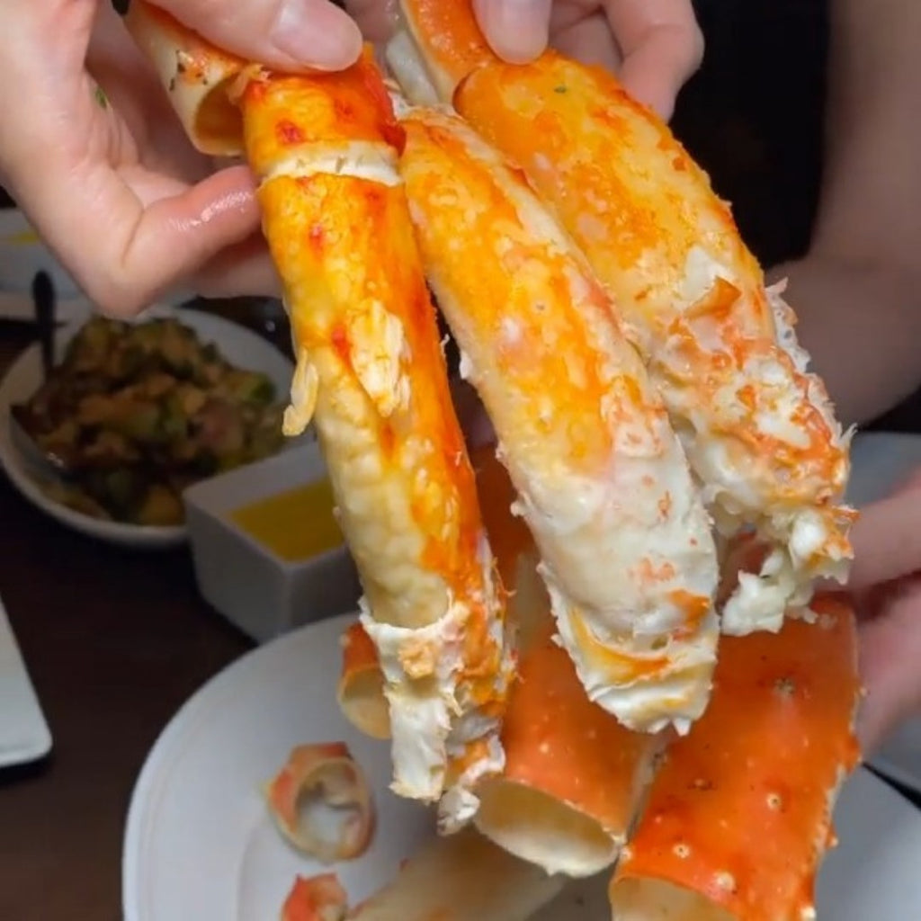 Fresh Alaskan King Crab Legs Pack (2-5pcs)